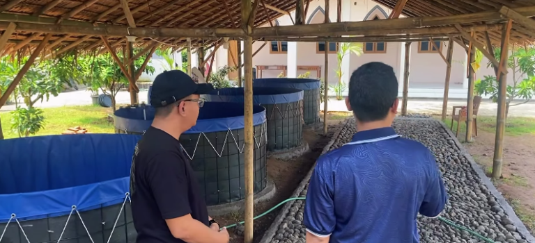 Langkah Awal Budidaya ikan nila di Pesantren