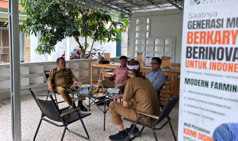 kunjungan Kepala Dinas Pertanian Provinsi Banten