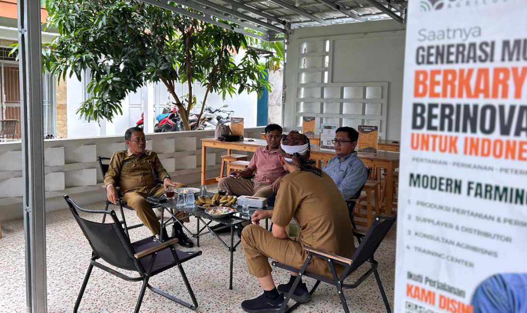kunjungan Kepala Dinas Pertanian Provinsi Banten